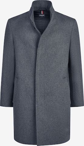 HECHTER PARIS Between-Seasons Coat 'Modern' in Grey: front