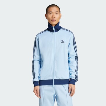 Giacca di felpa 'Adicolor Classics Beckenbauer' di ADIDAS ORIGINALS in blu: frontale