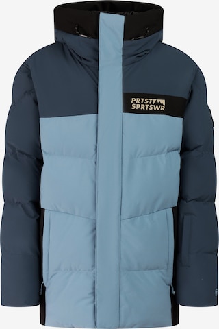 PROTEST Athletic Jacket 'PRTWolk JR' in Blue: front