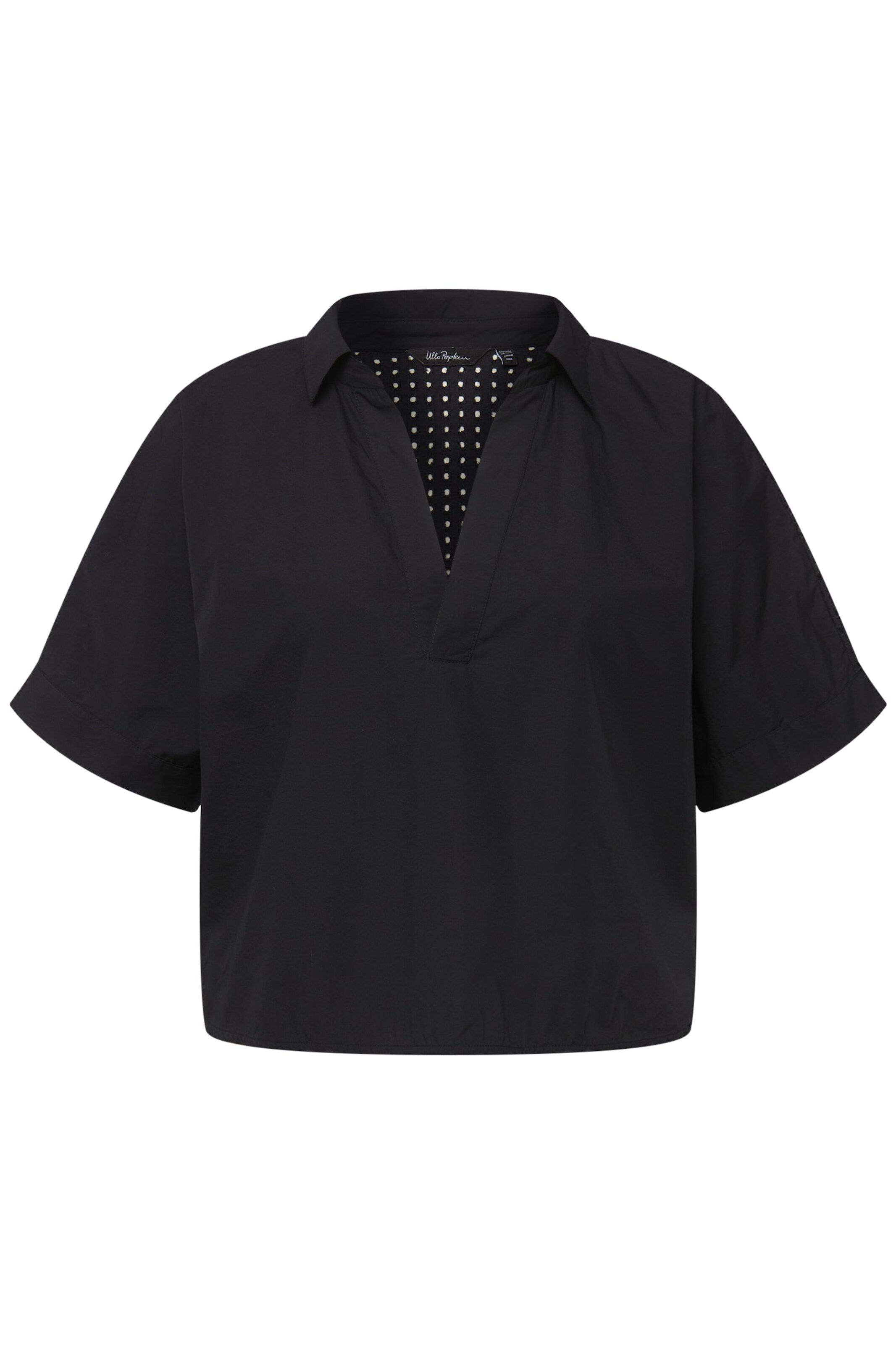 Ulla Popken Blouse in Black: front
