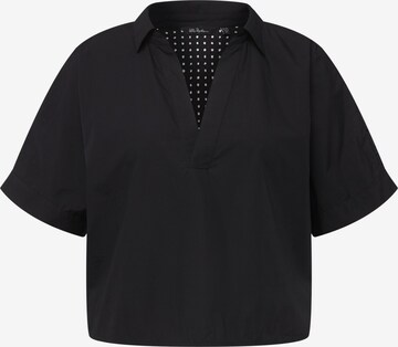 Ulla Popken Blouse in Zwart: voorkant