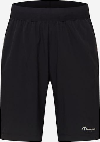 Champion Authentic Athletic Apparel - Pantalón deportivo en negro: frente