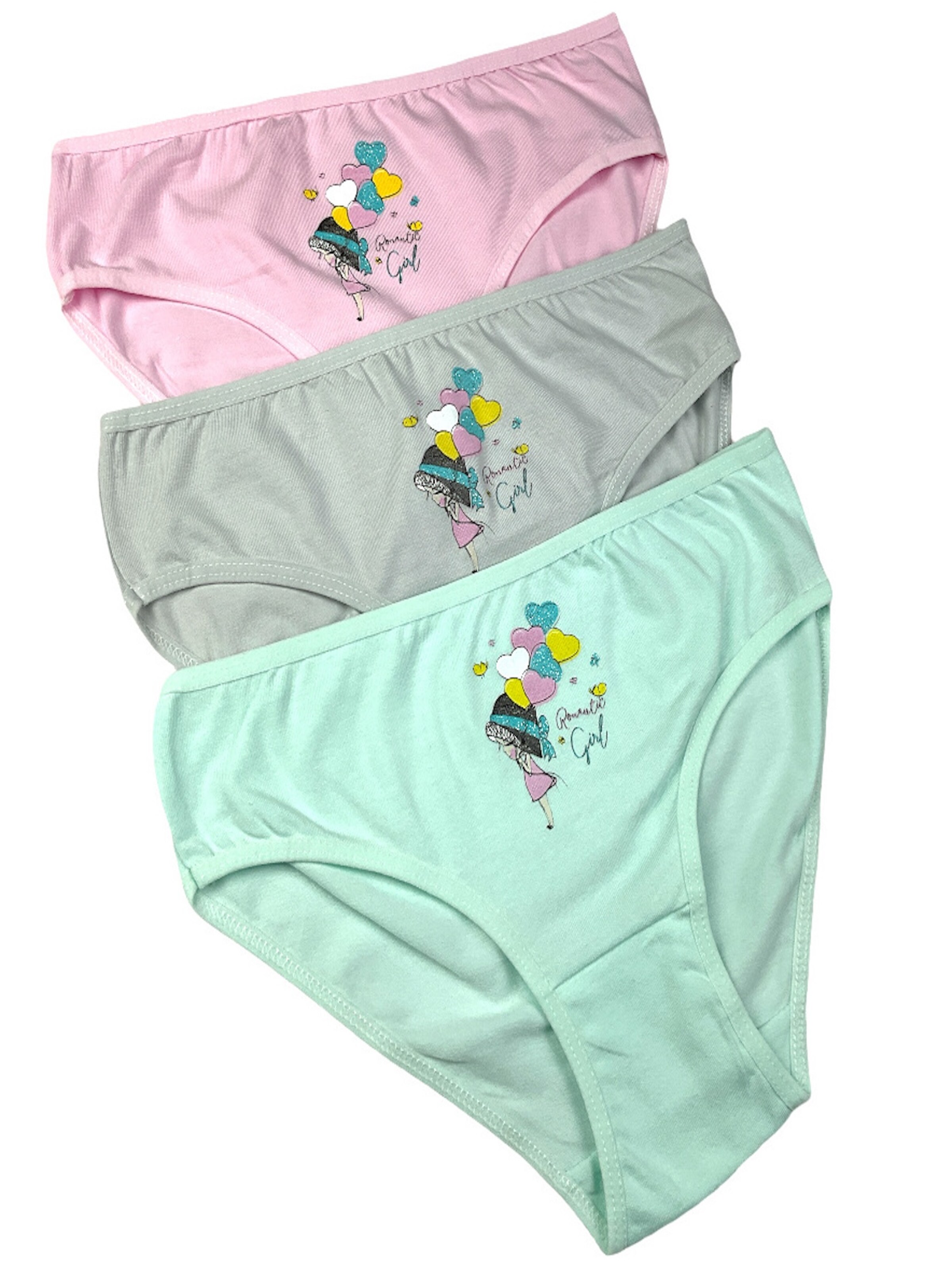 LOREZA Underpants 'Mädchen Slips Bianca' in Mixed colors