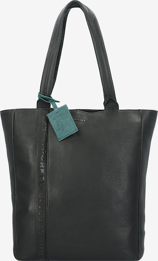 Burkely Shopper 'Bold Bobby ' in petrol / schwarz, Produktansicht