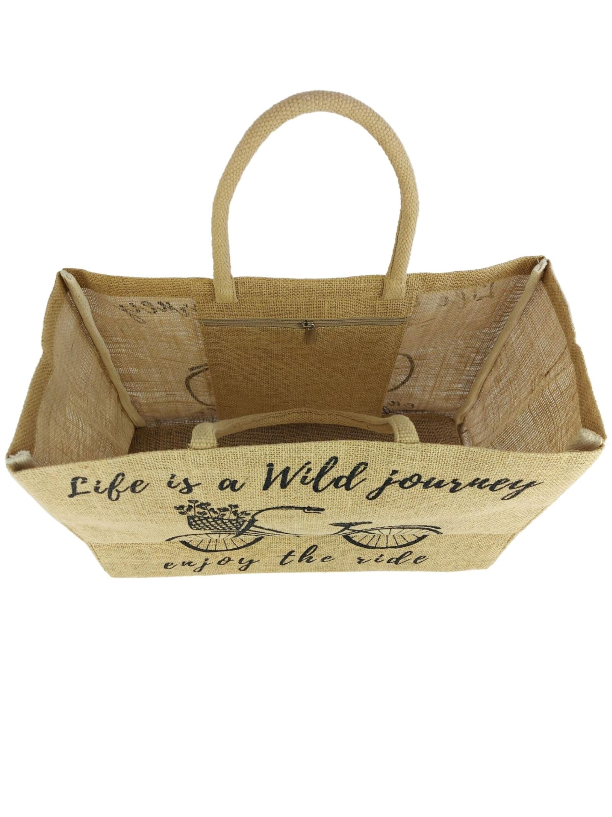 DOMELO Beach Bag 'Domelo' in Beige