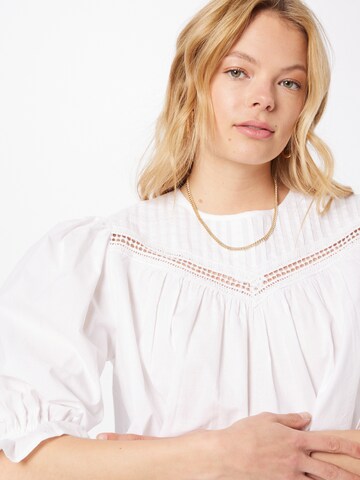 Warehouse Blouse in White