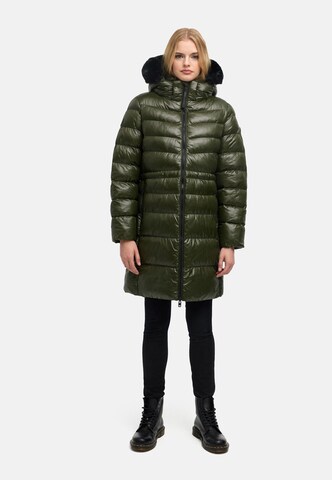 NAVAHOO Wintermantel 'Lumeiaa' in Groen