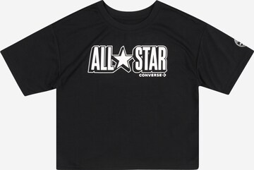 CONVERSE Tričko 'ALL STAR' – černá: přední strana