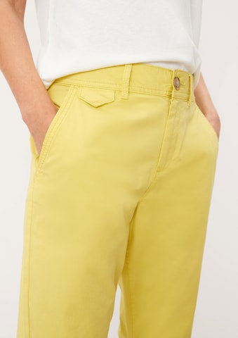 Regular Pantalon chino s.Oliver en jaune