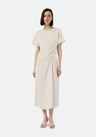 COMMA Cocktail dress in Beige: front