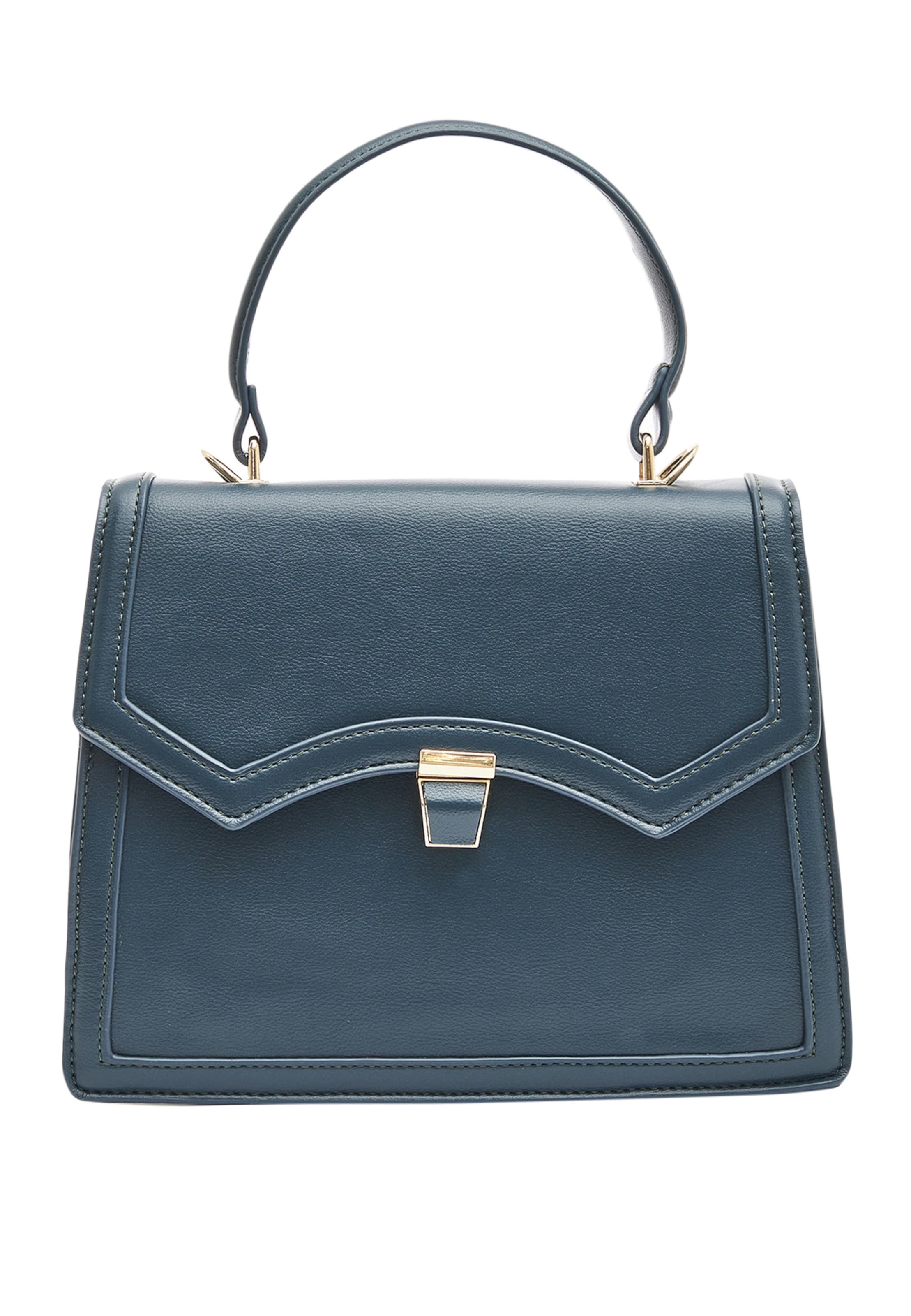 Usha Handtas in Blauw: voorkant