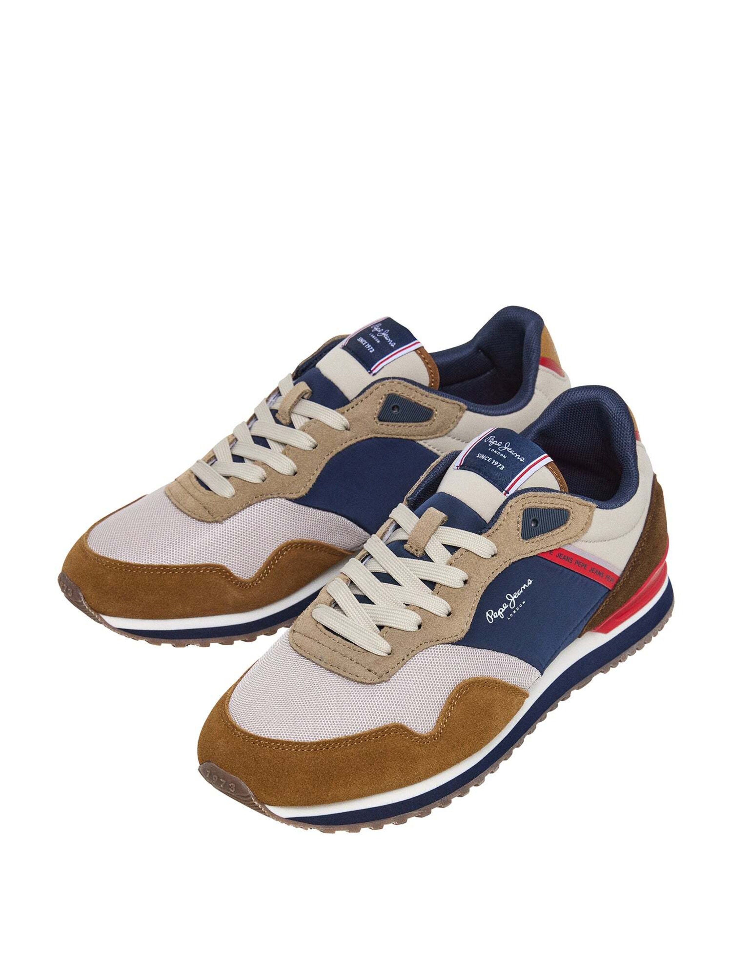 Sneaker bassa di Pepe Jeans in marrone