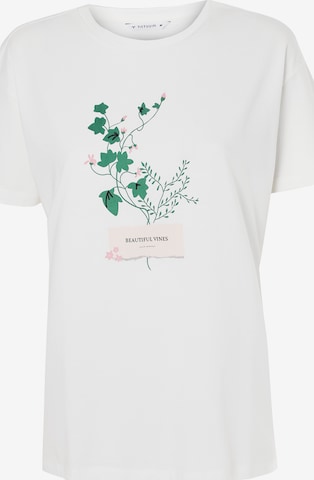 TATUUM Shirt 'Malati' in Wit: voorkant