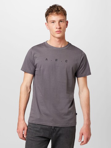 !Solid T-Shirt 'Dain' in Grau: predná strana