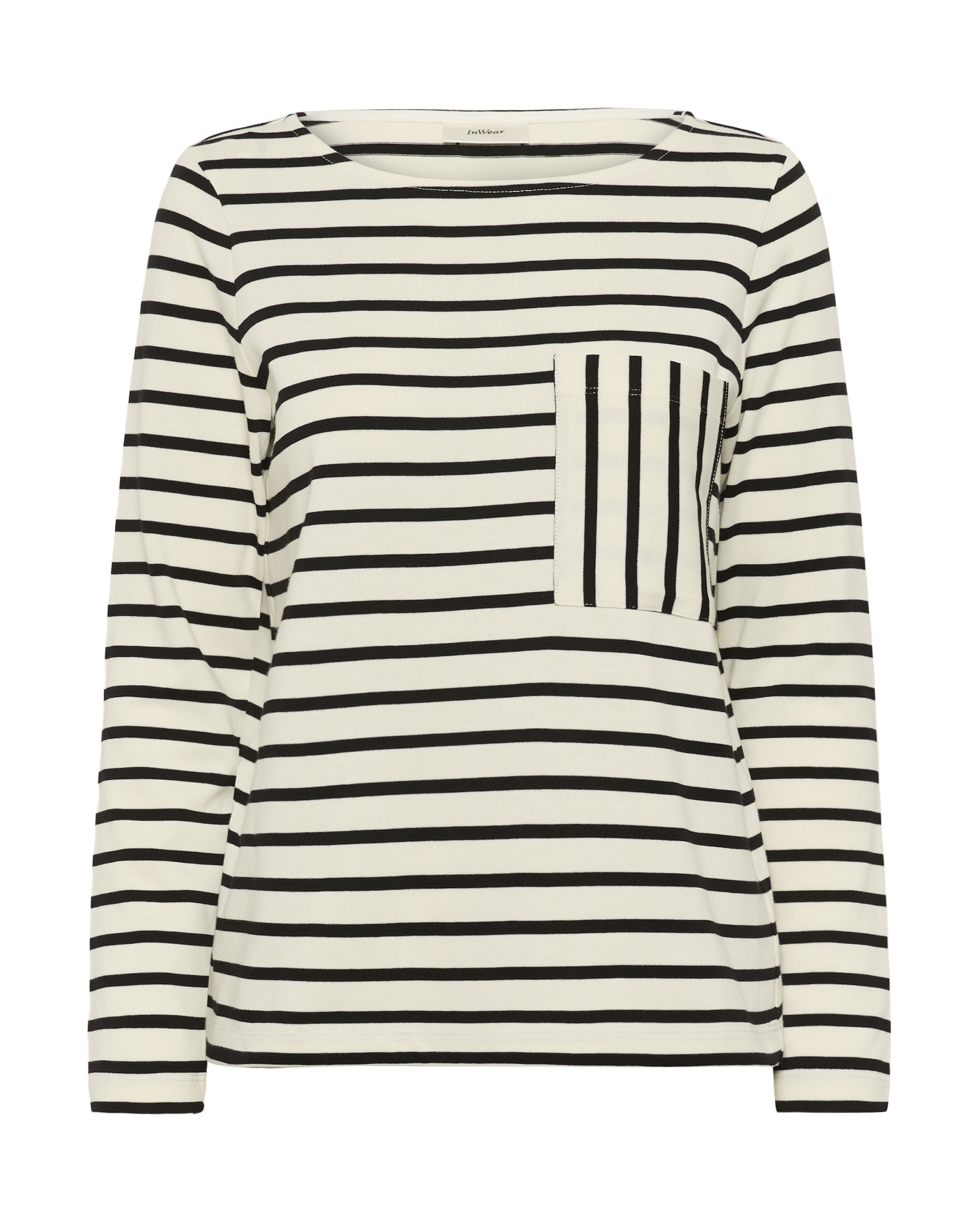 InWear T-shirt en L en noir, Vue avec produit