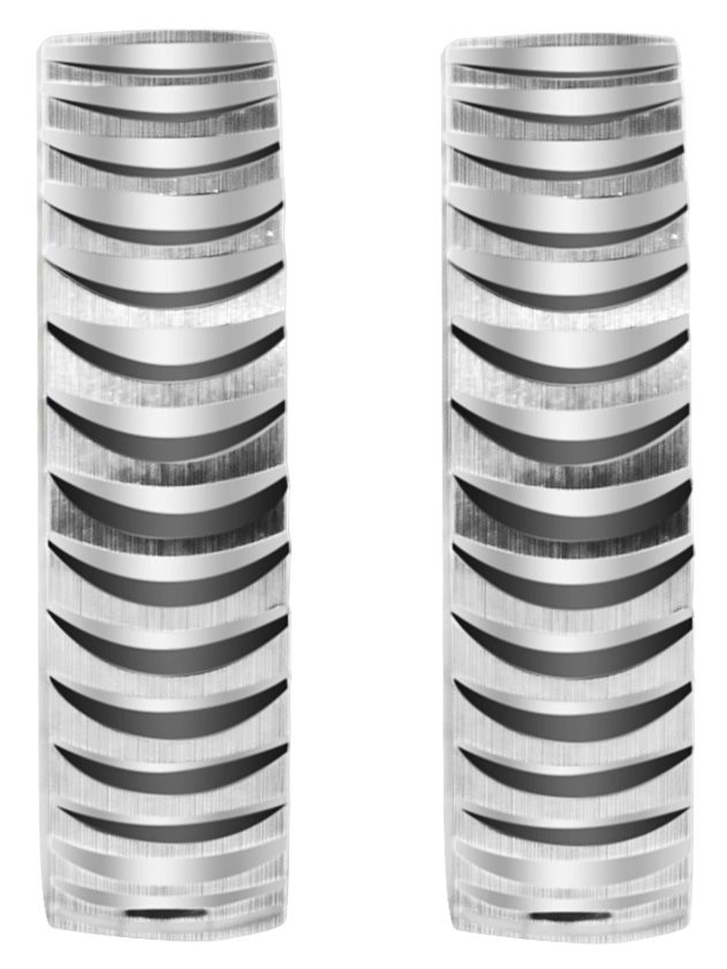 Akzent Earrings 'Timmy, Ionenplattierung' in Silver