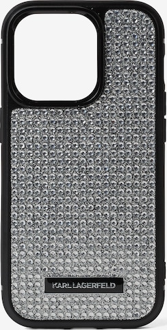 Karl Lagerfeld Smartphone case in Silver: front