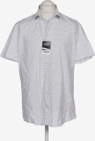 Jules Button Up Shirt in XL in White: front