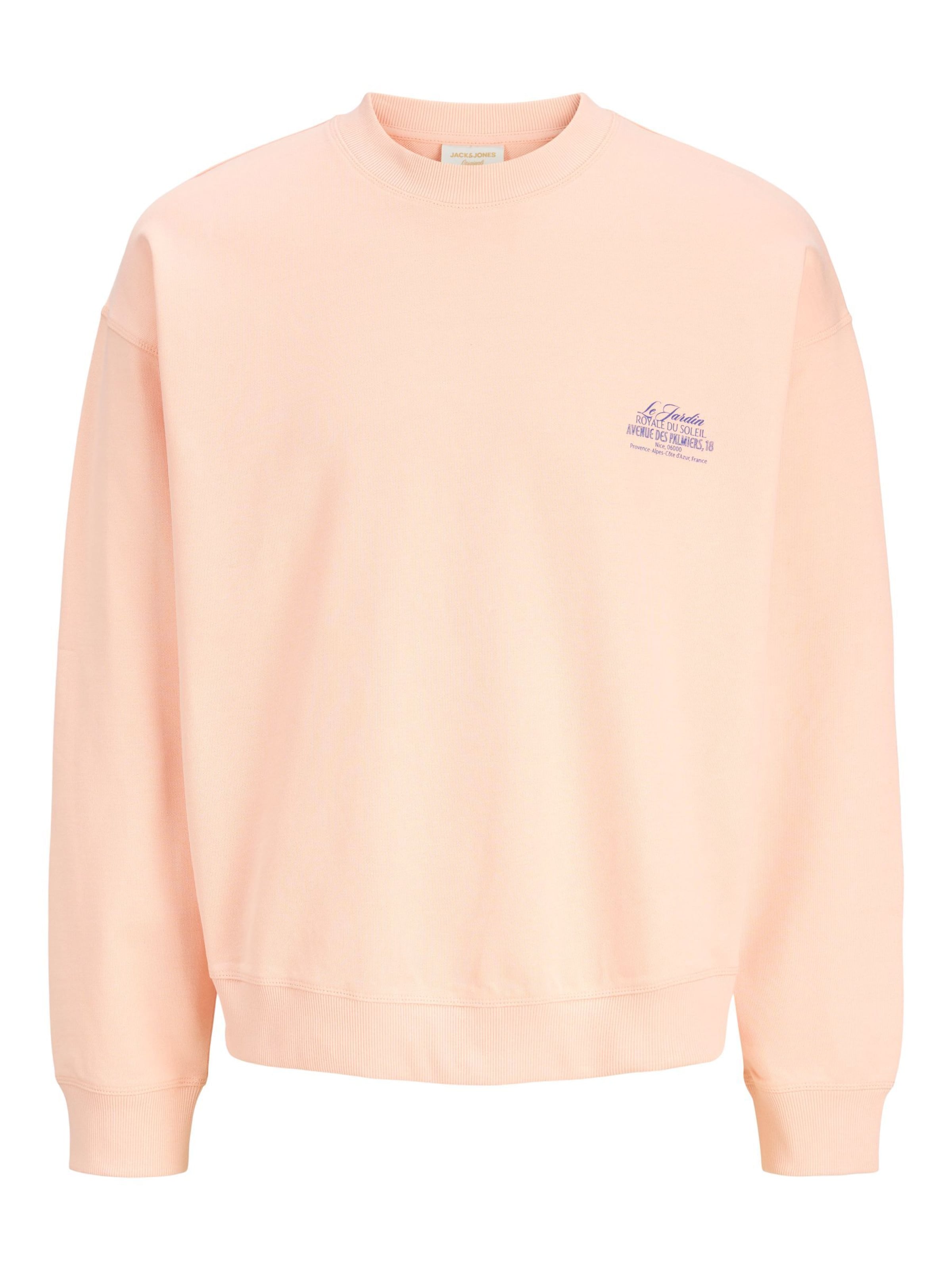 Sweat Jack & Jones Junior en orange : devant