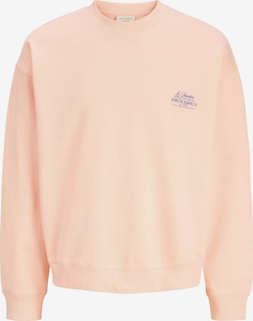 Felpa di Jack & Jones Junior in arancione: frontale