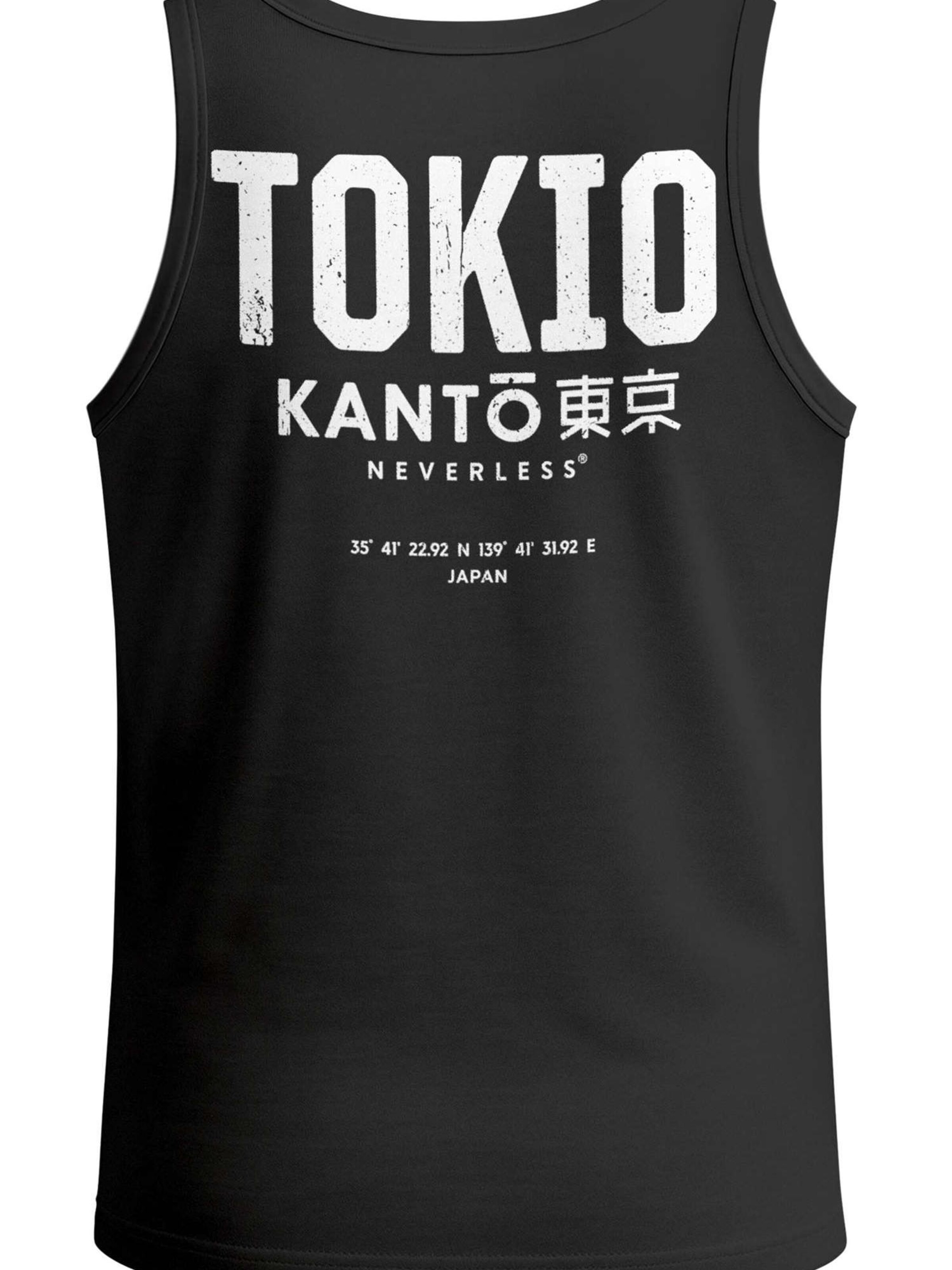 Neverless Shirt 'Tokio' in Black