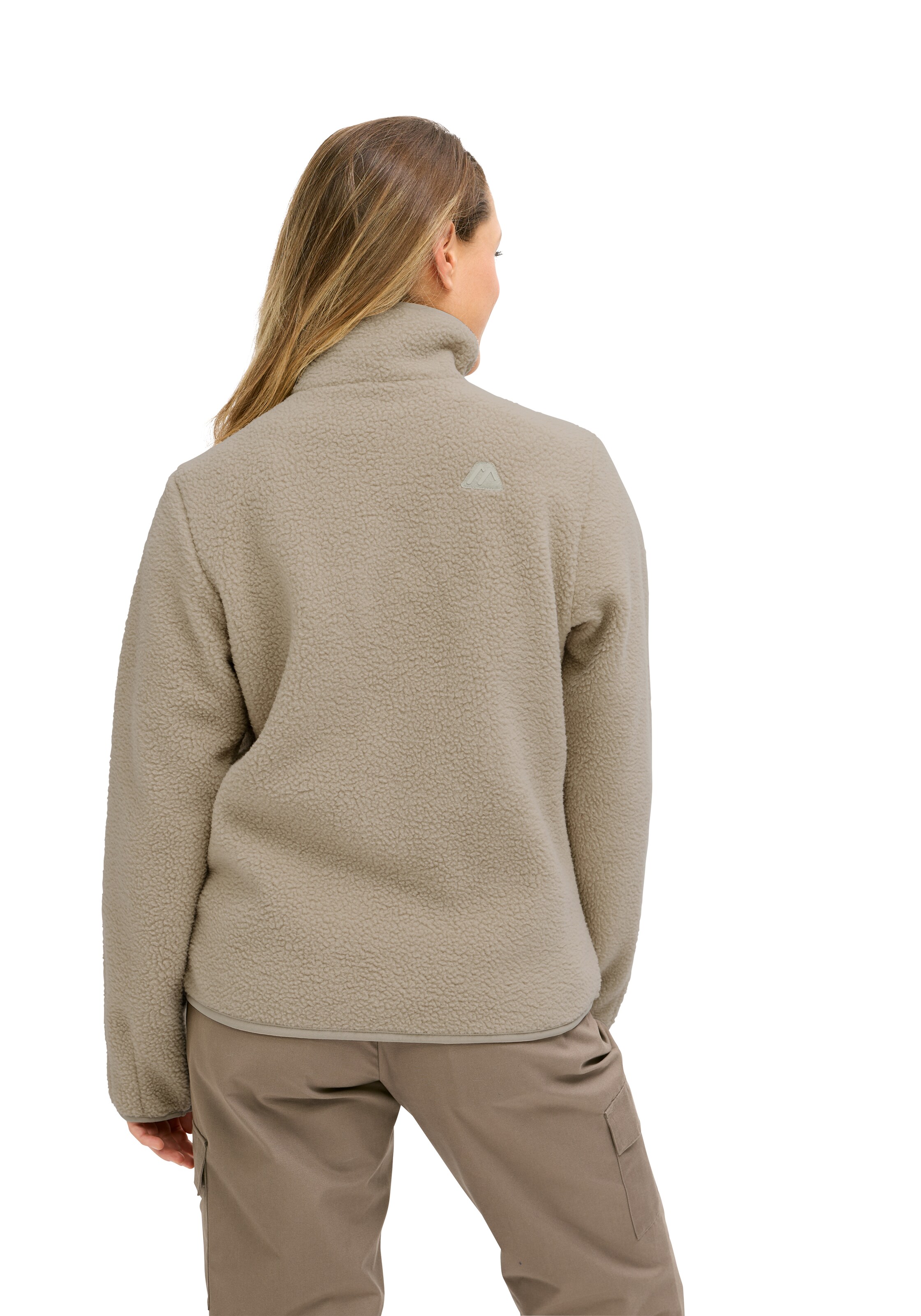 Maier Sports Fleece Jacket in Beige