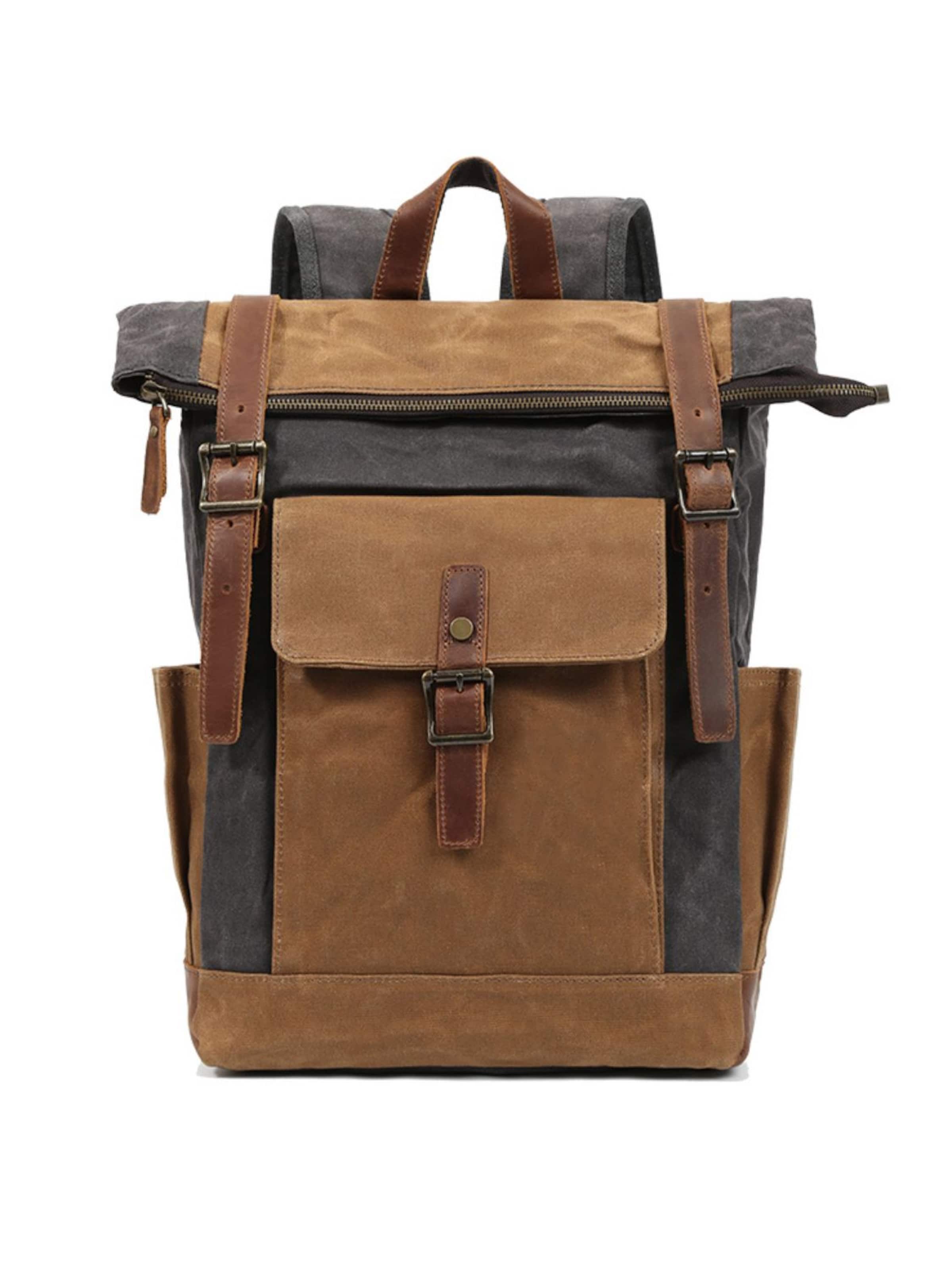 jolar Backpack 'UNISEX' in Grey: front