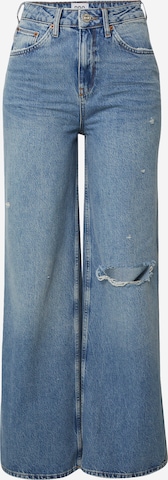 BDG Urban Outfitters Zvonové kalhoty Džíny – modrá: přední strana
