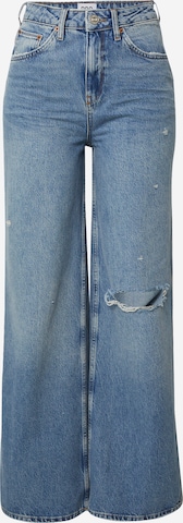 Wide leg Jeans di BDG Urban Outfitters in blu: frontale