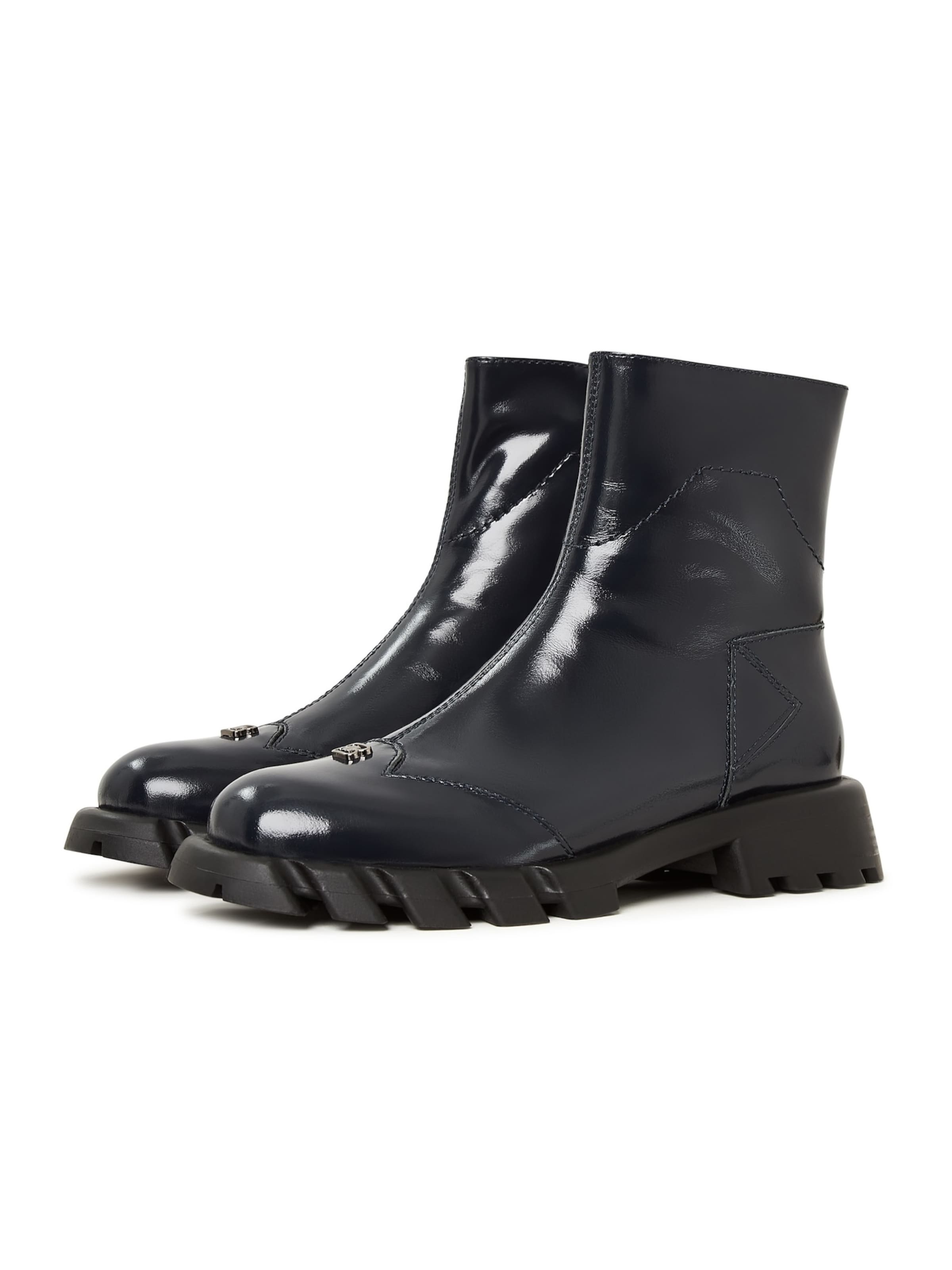 CESARE GASPARI Ankle boots in Blue