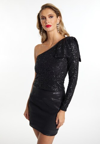faina - Blusa 'Nascita' en negro