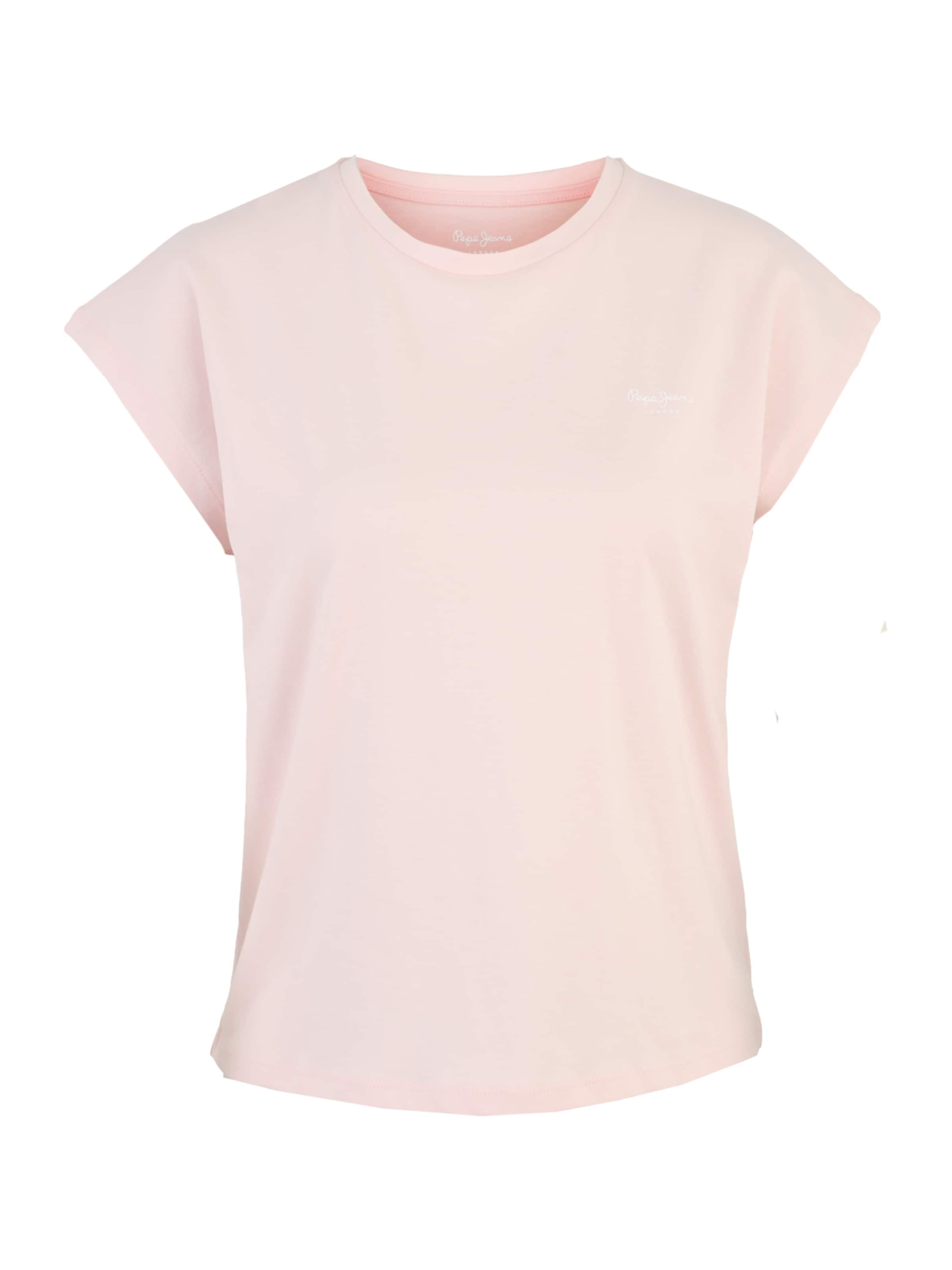 Pepe Jeans Tričko 'BLOOM' – pink: přední strana