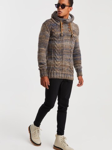 Leif Nelson Pullover in Braun