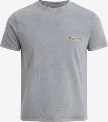 Ombre Shirt in Grau: Vorderseite
