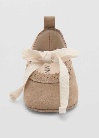 MANGO KIDS Ballet Flats 'Clau' in Beige