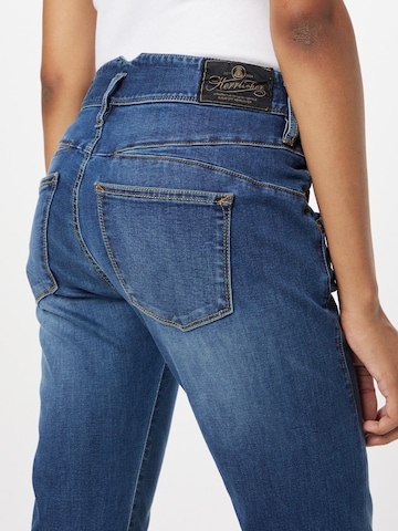 Herrlicher Bootcut Jeans i blå