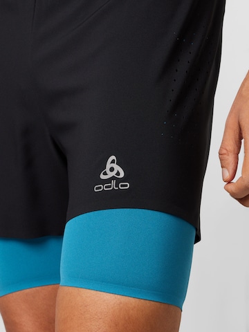 ODLO Regular Workout Pants 'Zeroweight' in Black