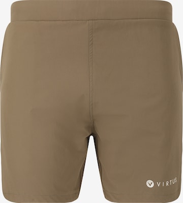 Virtus Regular Sportbroek 'Edwin' in Bruin: voorkant