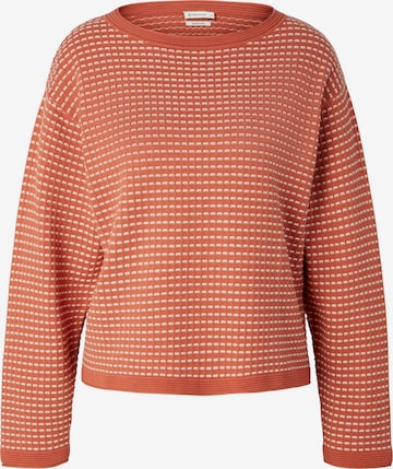 TOM TAILOR Sweater in Red: front