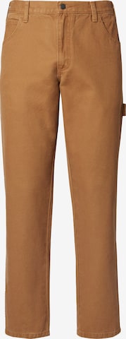 Pantalon cargo 'CARPENTER' DICKIES en marron : devant