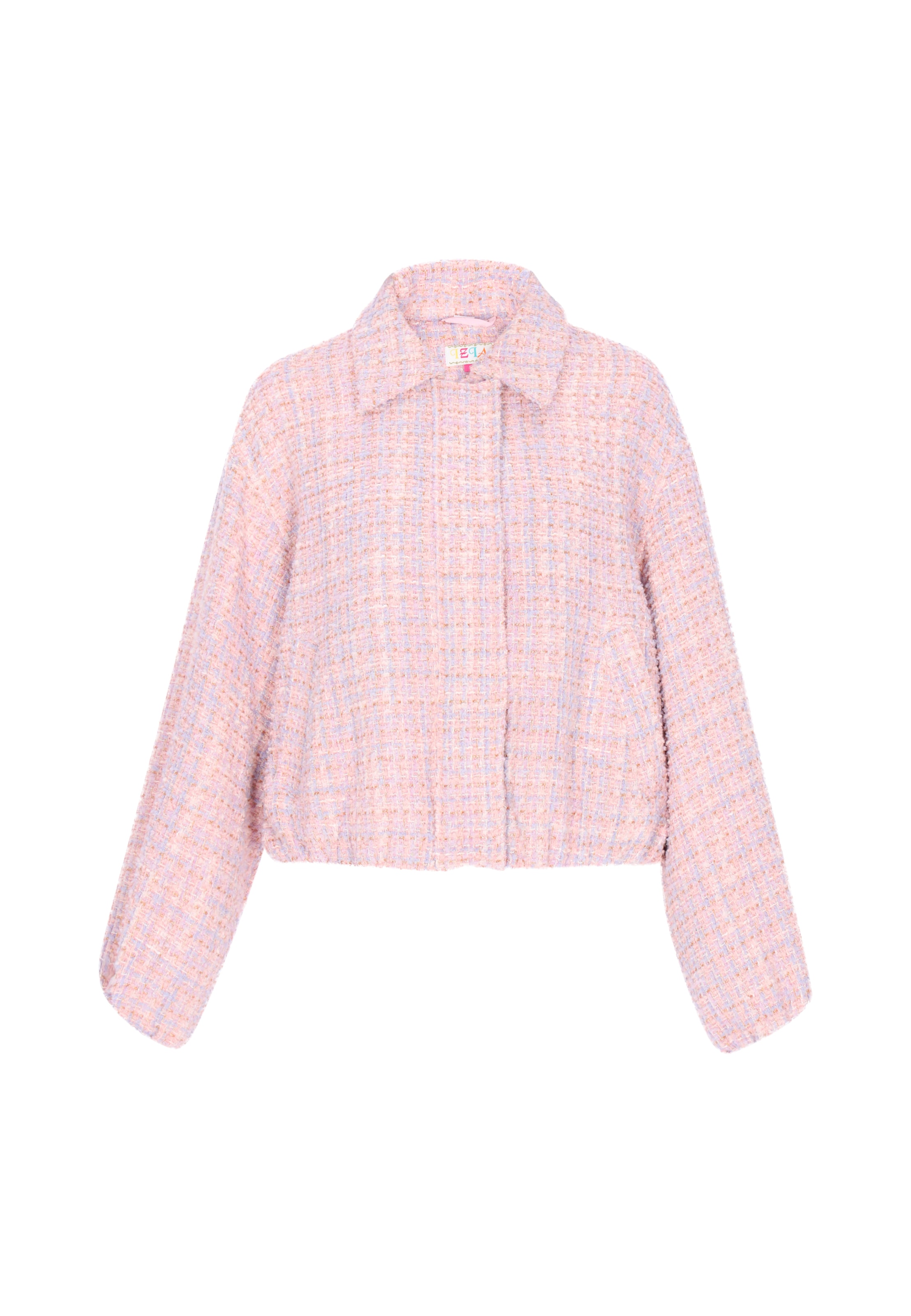 IZIA - Chaqueta de entretiempo en rosa: frente