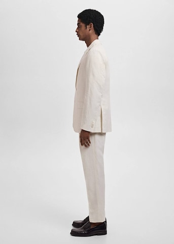 Coupe slim Veste de costume 'Ethereal' MANGO MAN en beige