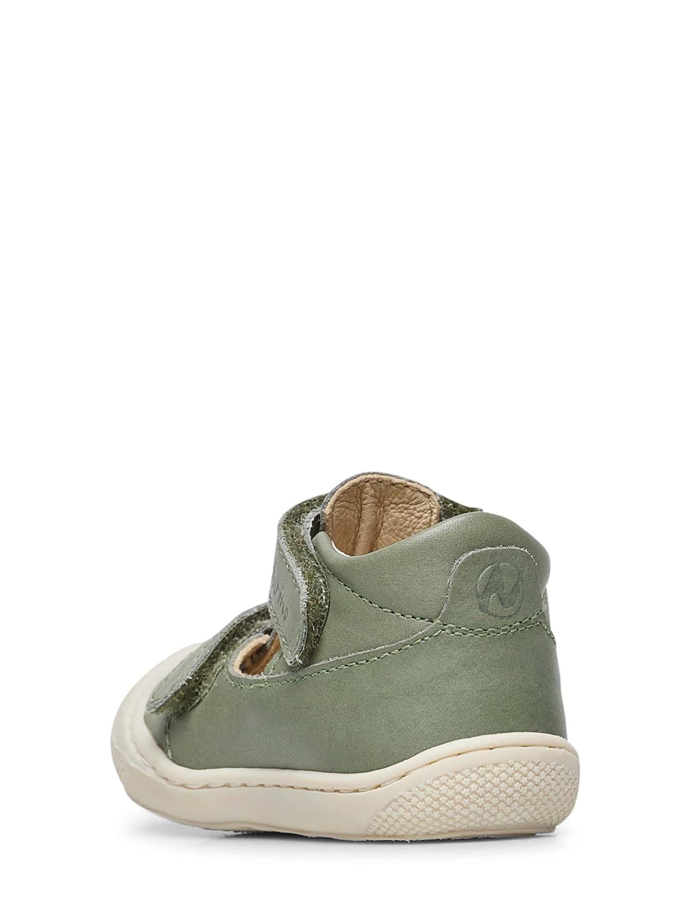 NATURINO Offene Schuhe 'PUFFY' in Grün