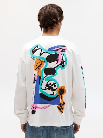 Pull&Bear Shirt 'BRAULIO AMADO' in White: front