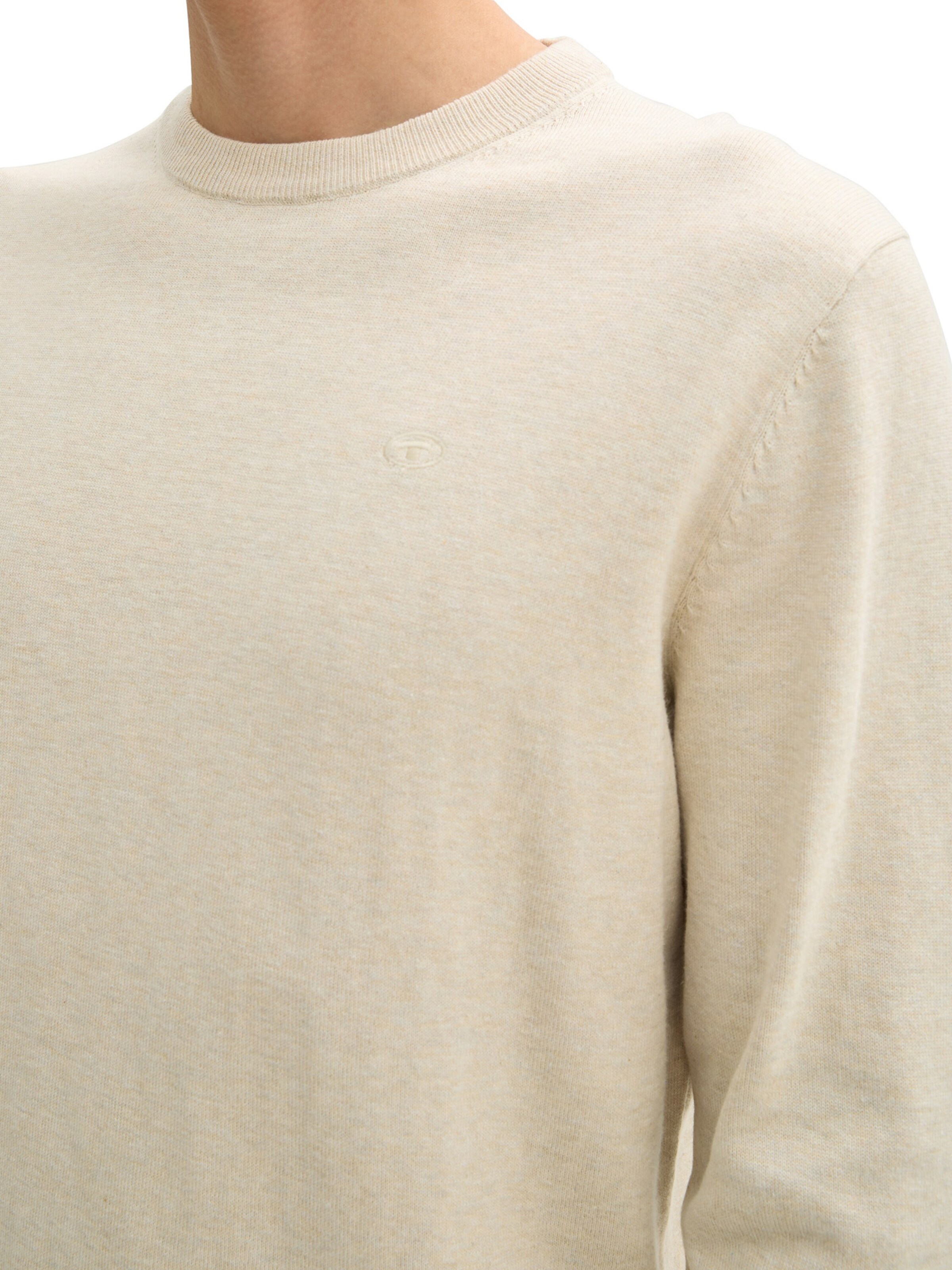 Pull-over TOM TAILOR en beige