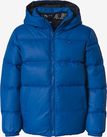 TOMMY HILFIGER Tussenjas in Blauw: voorkant