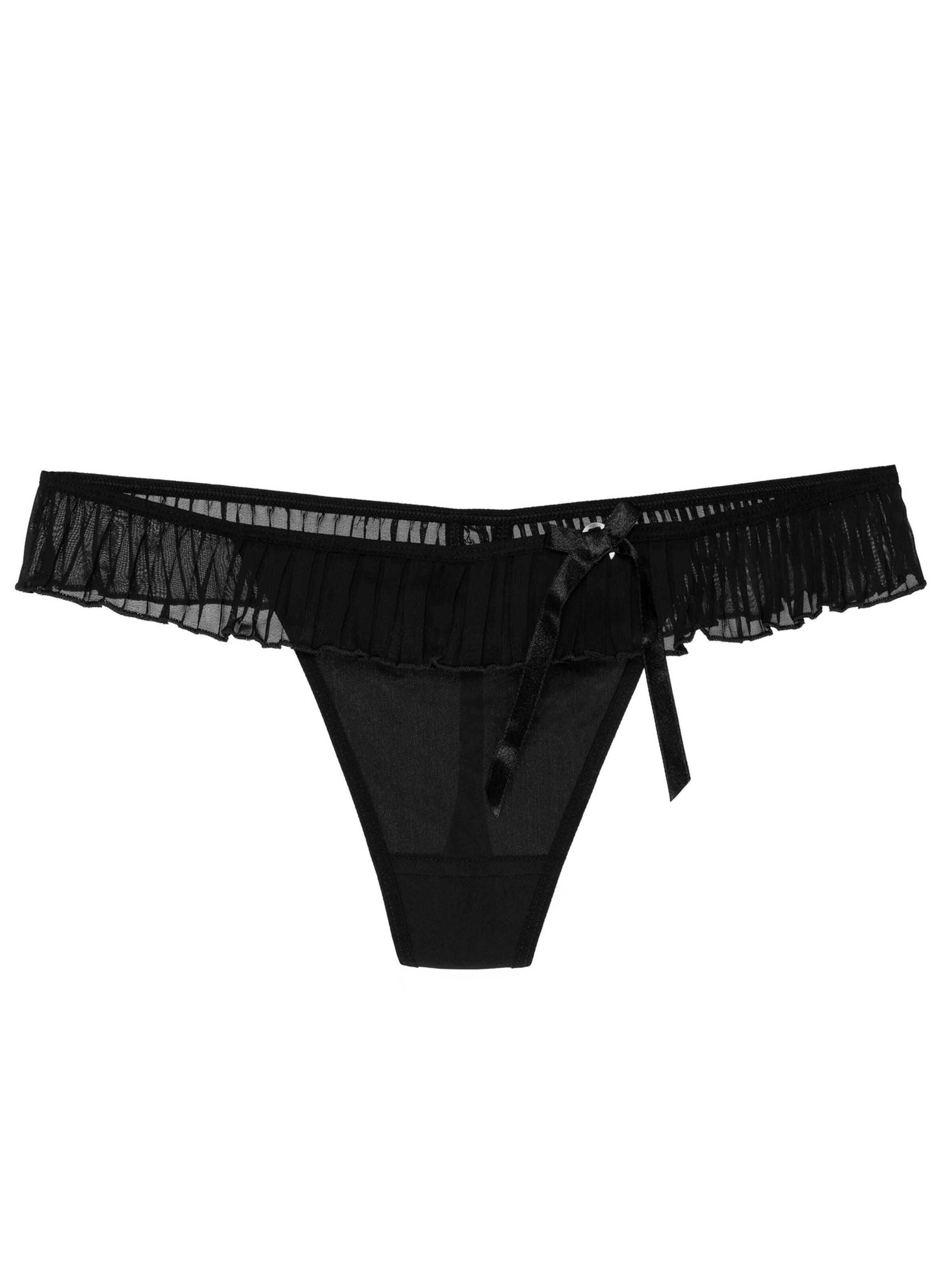 Wolbar Slip 'Marinera' in Black: front