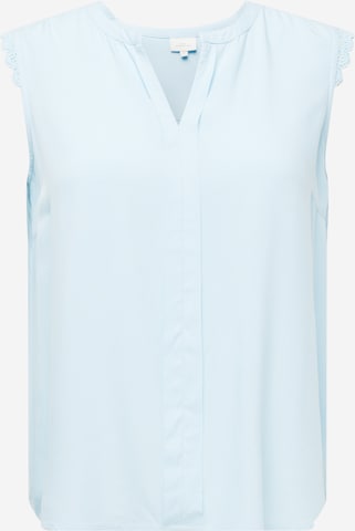 Camicia da donna 'Mumi' di ONLY Carmakoma in blu: frontale