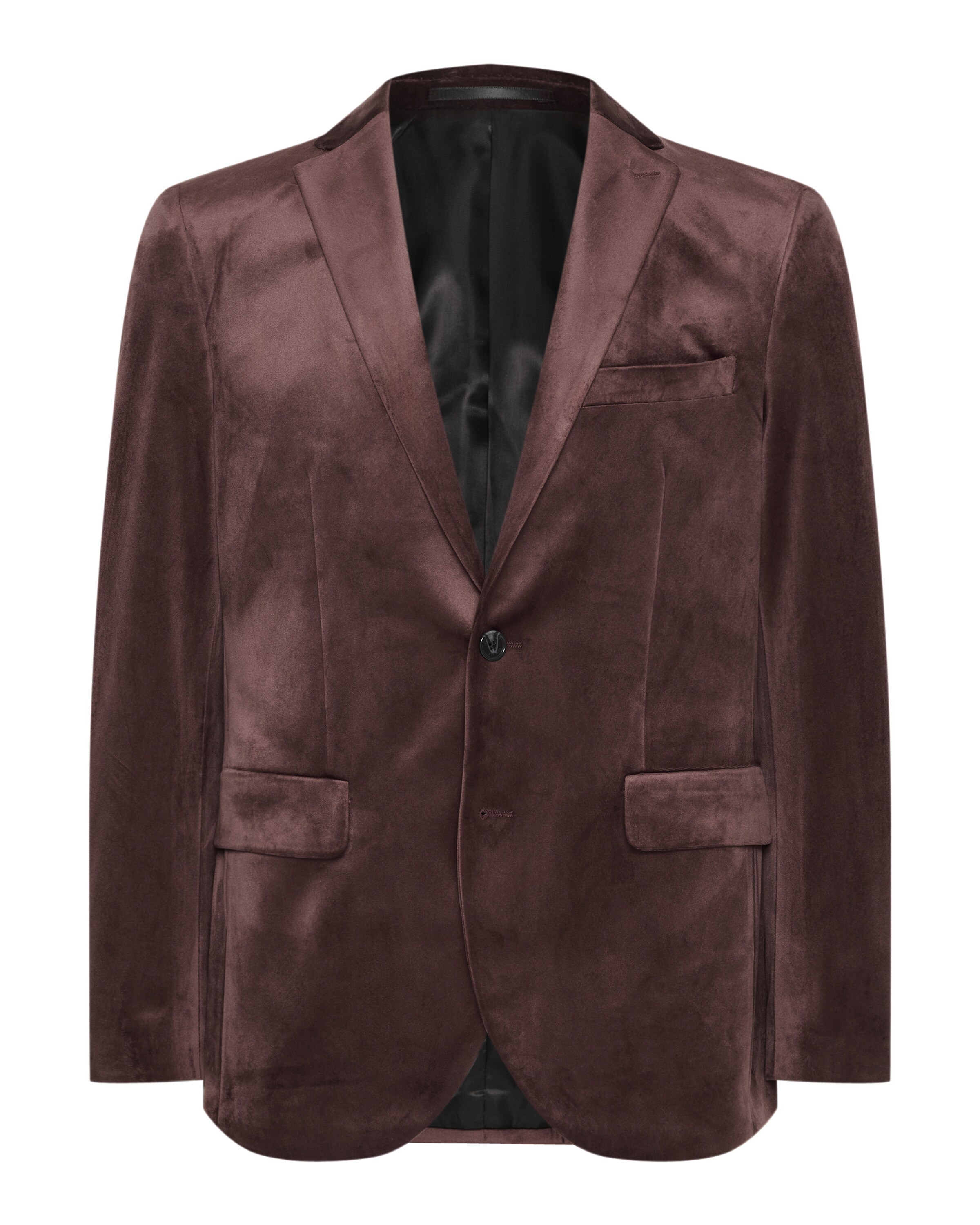 Matinique Slim fit Colbert in Bruin: voorkant