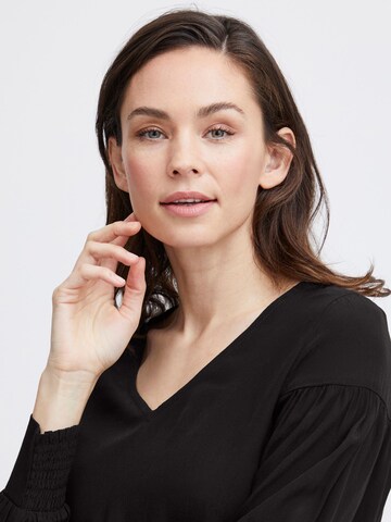 Fransa Bluse ' Lena ' in Schwarz